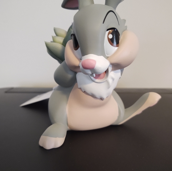 2023 Disney Bambi's Friend Thumper Fully Sculpted Figure Planter Pot With Plant - Picture 4 of 4